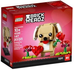 Lego Brickheadz 40349 De Cachorrito De San Valentín