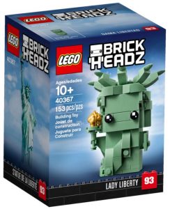 Lego Brickheadz 40367 De La Estatua De La Libertad