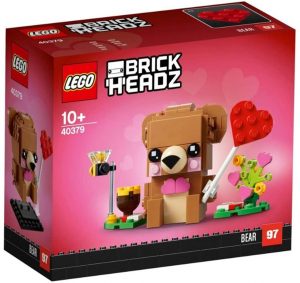 Lego Brickheadz 40379 De Oso De San Valentín