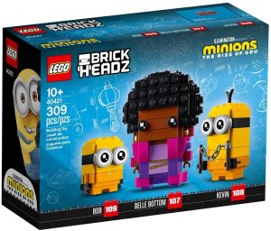 Lego Brickheadz 40421 De Bob, Belle Bottom Y Kevin De Los Minions