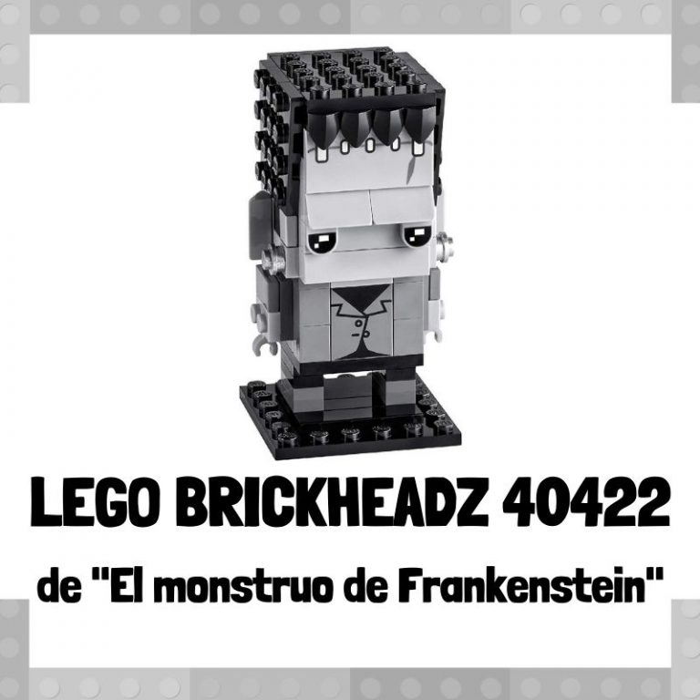 Lee mÃ¡s sobre el artÃ­culo Figura de LEGO Brickheadz 40422 de Â«El monstruo de FrankensteinÂ»