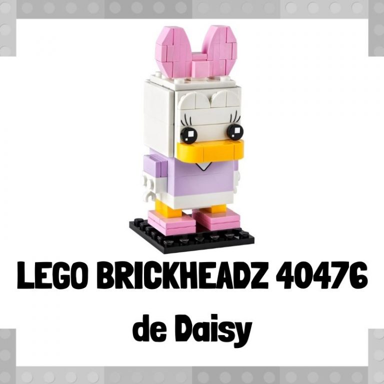 Lee m谩s sobre el art铆culo Figura de LEGO Brickheadz 40476 de Pata Daisy