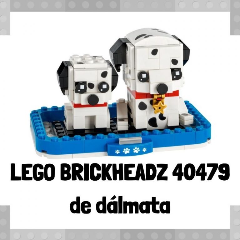 Lee mÃ¡s sobre el artÃ­culo Figura de LEGO Brickheadz 40479 de DÃ¡lmata