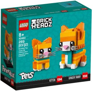 Lego Brickheadz 40480 De Gato Naranja