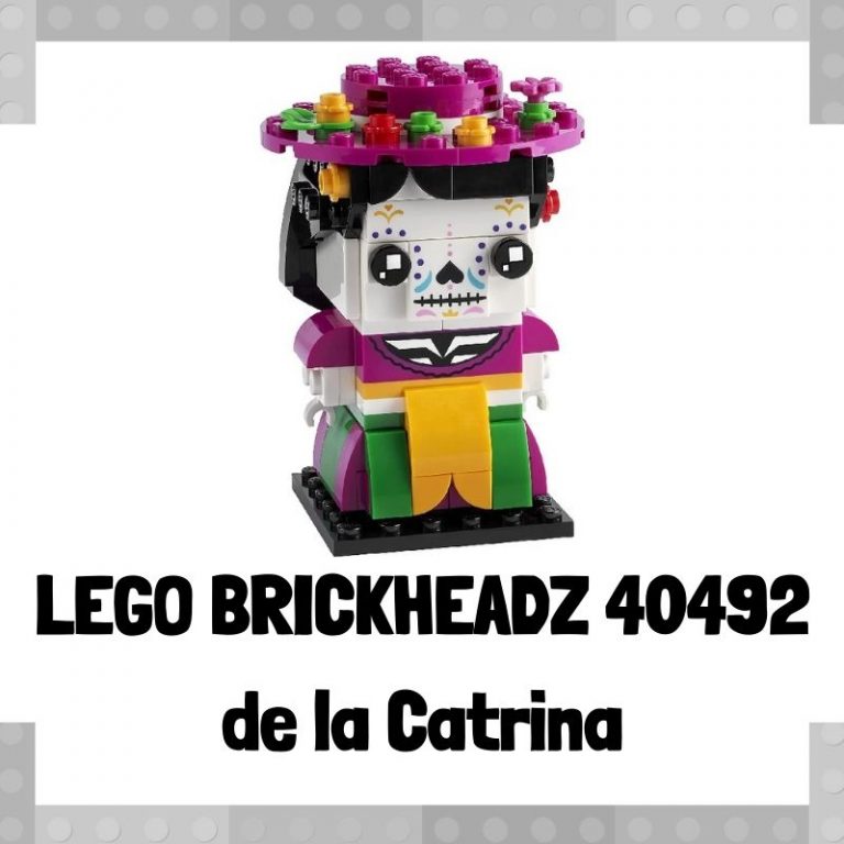 Lee más sobre el artículo Figura de LEGO Brickheadz 40492 de La Catrina