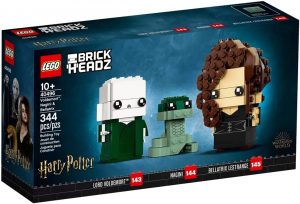 Lego Brickheadz 40496 De Voldemort, Nagini Y Bellatrix Lestrange