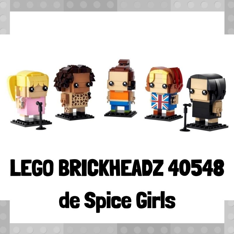 Lee mÃ¡s sobre el artÃ­culo Figura de LEGO Brickheadz 40548 de Homenaje a las Spice Girls