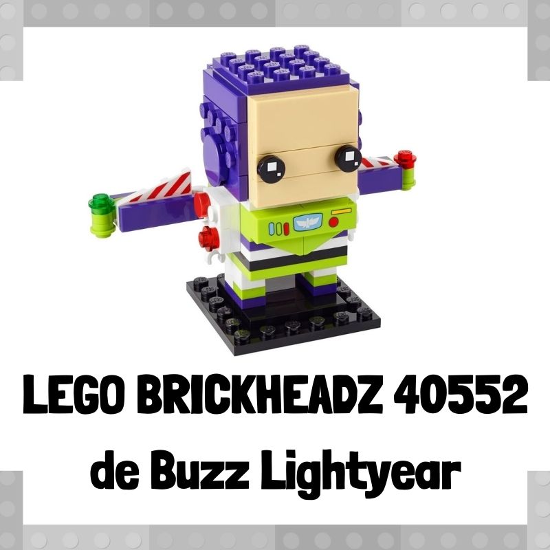 Lee mÃ¡s sobre el artÃ­culo Figura de LEGO Brickheadz 40552 de Buzz Lightyear