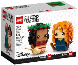 Lego Brickheadz 40621 De Vaiana Y Mérida De Disney