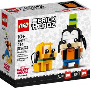 Lego Brickheadz 40738 De Goofy Y Pluto De Disney