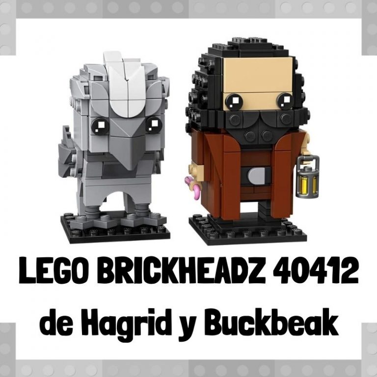 Lee mÃ¡s sobre el artÃ­culo Figura de LEGO Brickheadz 40412Â de Hagrid y Buckbeak