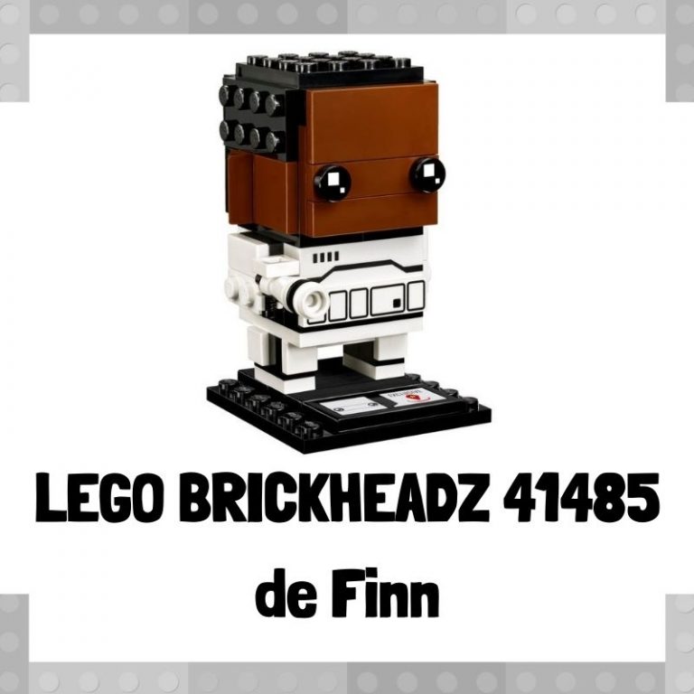 Lee m谩s sobre el art铆culo Figura de LEGO Brickheadz 41485 de Finn