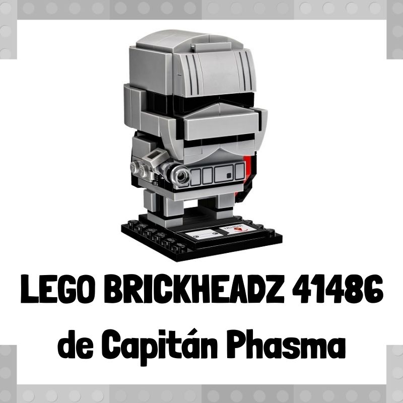 Lee más sobre el artículo Figura de LEGO Brickheadz 41486 de Capitán Phasma