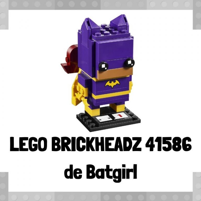 Lee m谩s sobre el art铆culo Figura de LEGO Brickheadz 41586 de Batgirl