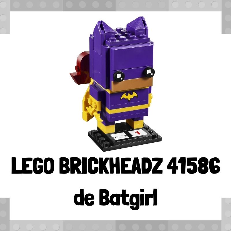 Lee más sobre el artículo Figura de LEGO Brickheadz 41586 de Batgirl