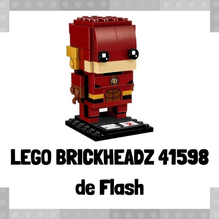Lee m谩s sobre el art铆culo Figura de LEGO Brickheadz 41598 de Flash