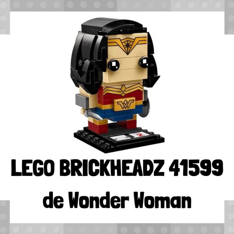 Lee mÃ¡s sobre el artÃ­culo Figura de LEGO Brickheadz 41599 de Wonder Woman