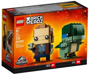 Lego Brickheadz 41614 De Owen Grady Y Blue De Jurassic World