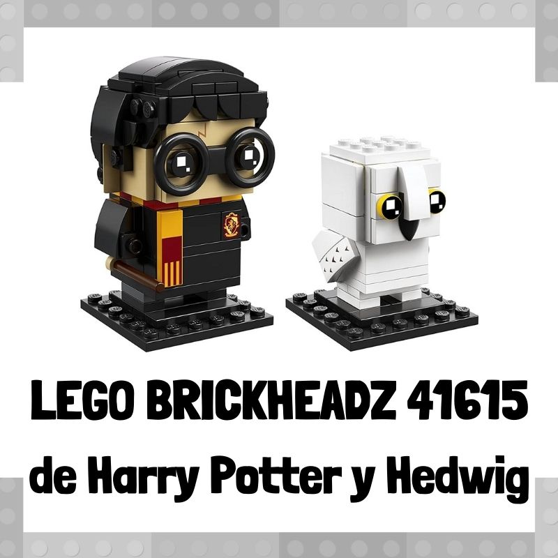 Lee mÃ¡s sobre el artÃ­culo Figura de LEGO Brickheadz 41615 de Harry Potter y Hedwig