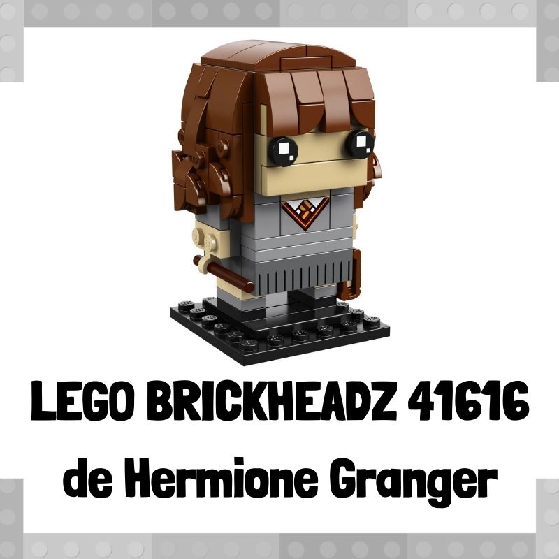 Lee m谩s sobre el art铆culo Figura de LEGO Brickheadz 41616 de Hermione Granger