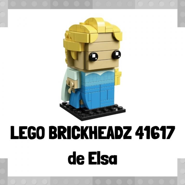 Lee m谩s sobre el art铆culo Figura de LEGO Brickheadz 41617 de Elsa