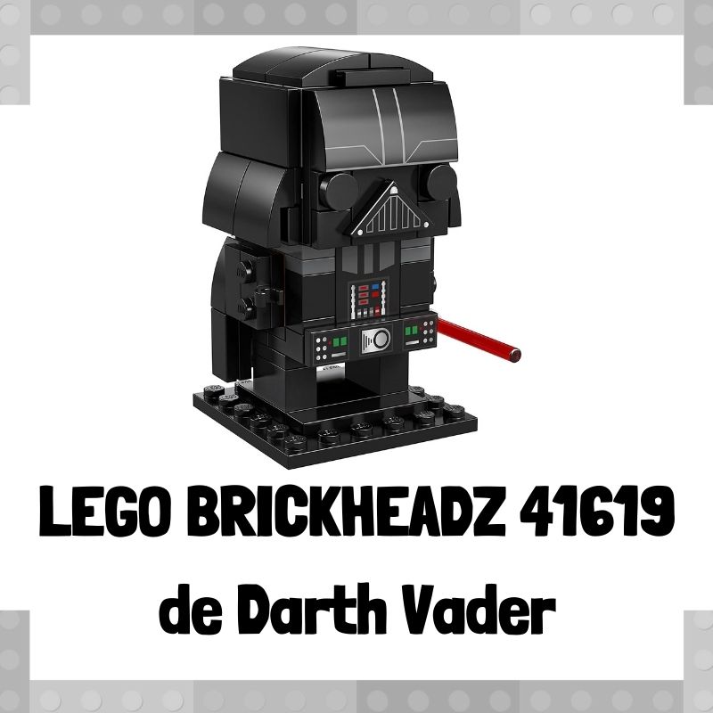 Lee mÃ¡s sobre el artÃ­culo Figura de LEGO Brickheadz 41619 de Darth Vader