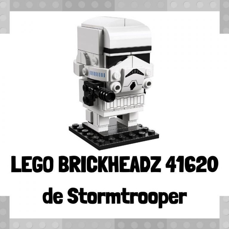 Lee mÃ¡s sobre el artÃ­culo Figura de LEGO Brickheadz 41620 de Stormtrooper