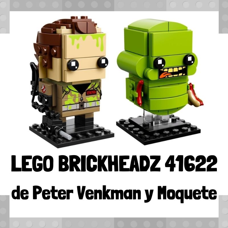 Lee m谩s sobre el art铆culo Figura de LEGO Brickheadz 41622 de Peter Venkman y Moquete
