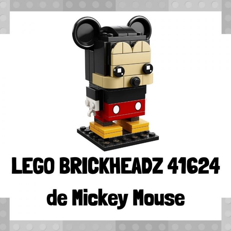 Lee mÃ¡s sobre el artÃ­culo Figura de LEGO Brickheadz 41624 de Mickey Mouse