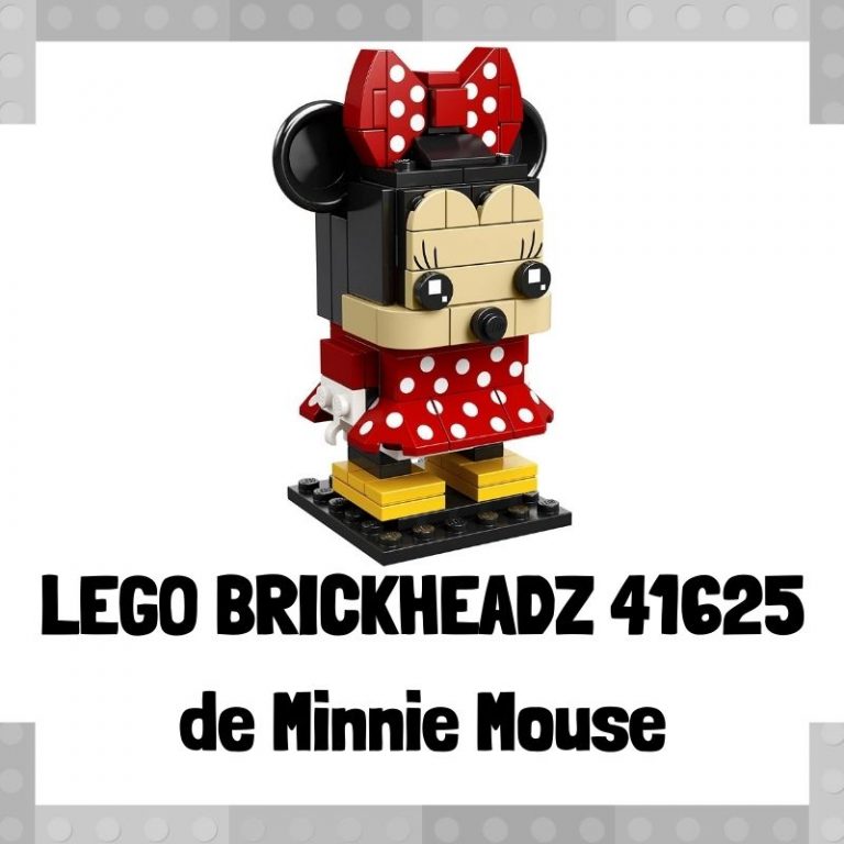 Lee mÃ¡s sobre el artÃ­culo Figura de LEGO Brickheadz 41625 de Minnie Mouse