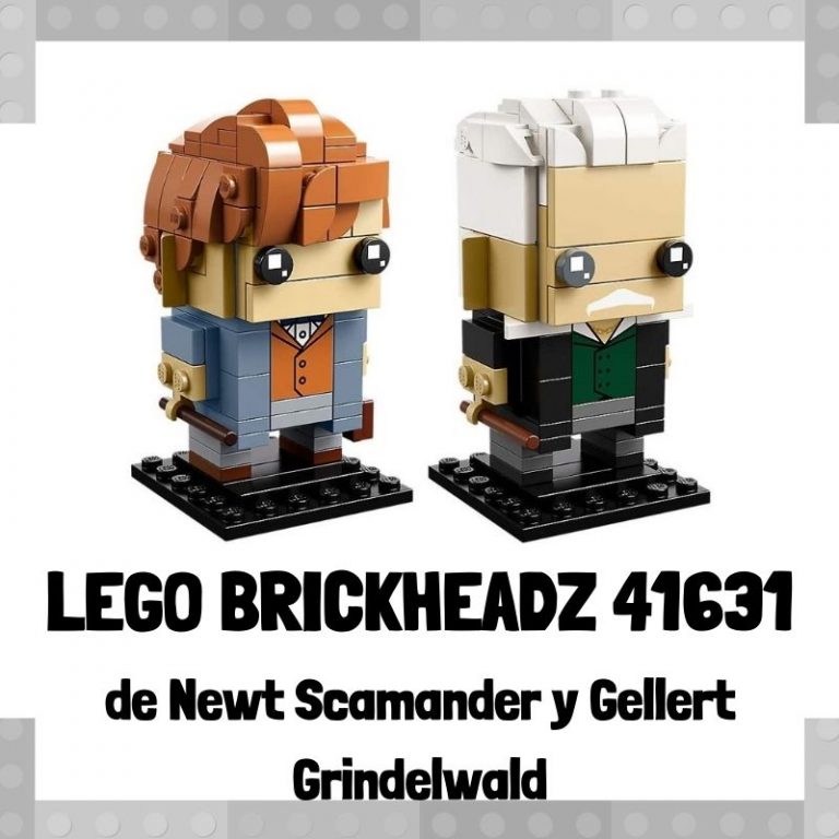 Lee m谩s sobre el art铆culo Figura de LEGO Brickheadz 41631 de Newt Scamander y Gellert Grindelwald