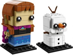 Lego Brickheadz De Anna Y Olaf De Frozen De Disney 41618