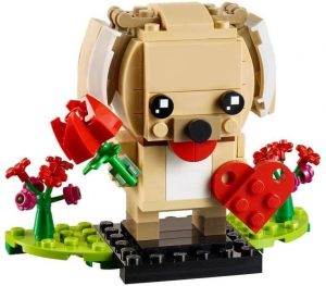 Lego Brickheadz De Cachorrito De San Valentín 40349