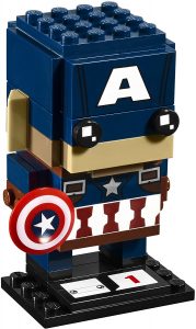 Lego Brickheadz De Capitán América De Marvel 41589