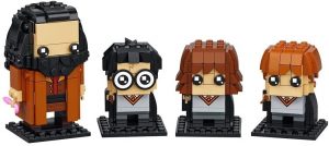 Lego Brickheadz De Harry Potter, Ron Weasley, Hermione Granger Y Rubeus Hagrid De Harry Potter 40495