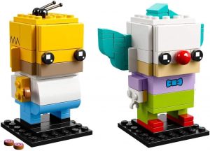 Lego Brickheadz De Homer Simpson Y Krusty El Payaso 41632
