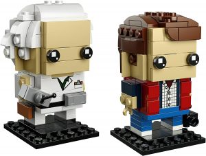 Lego Brickheadz De Marty Mcfly Y Doc Brown De Regreso Al Futuro 41611
