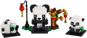 Lego Brickheadz De Pandas Del Año Nuevo Chino 40466