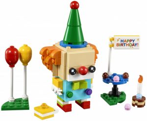 Lego Brickheadz De Payaso De Fiesta De Cumpleaños 40348