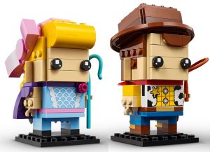 Lego Brickheadz De Woody Y Bo Peep De Toy Story De Disney Pixar 40553