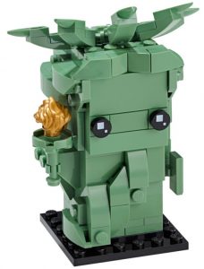 Lego Brickheadz De La Estatua De La Libertad 40367