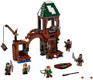 Lego De Ataque En Ciudad Del Lago Del Hobbit De Lego Señor De Los Anillos 79016