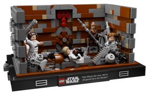 Lego De Diorama De Compactador De Basura De La Estrella De La Muerte De Star Wars 75339