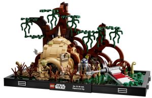 Lego De Diorama De Entrenamiento Jedi En Dagobah De Star Wars 75330