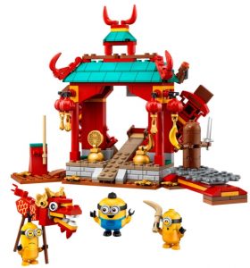 Lego De Duelo De Kung Fu De Los Minions De Lego Minions 75550 3