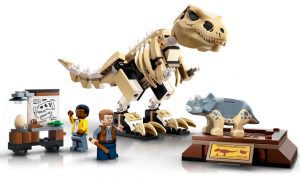 Lego De Exposici贸n Del Dinosaurio T. Rex Fosilizado De Lego Jurassic World 76940 3