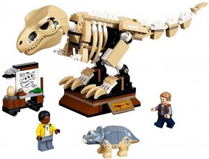 Lego De Exposici贸n Del Dinosaurio T. Rex Fosilizado De Lego Jurassic World 76940