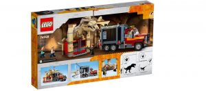 Lego De Fuga De Los Dinosaurios T Rex Y Atrocirraptor De Lego Jurassic World 76948 3