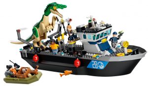 Lego De Fuga Del Barco Del Dinosaurio Baryonyx Lego Jurassic World 76942 2