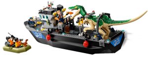 Lego De Fuga Del Barco Del Dinosaurio Baryonyx Lego Jurassic World 76942 3